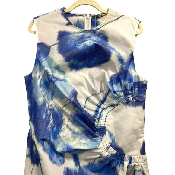 Lela Rose $1890 Julia Floral Sleeveless Maxi Dress NWT Size XL 14 - Picture 6 of 11